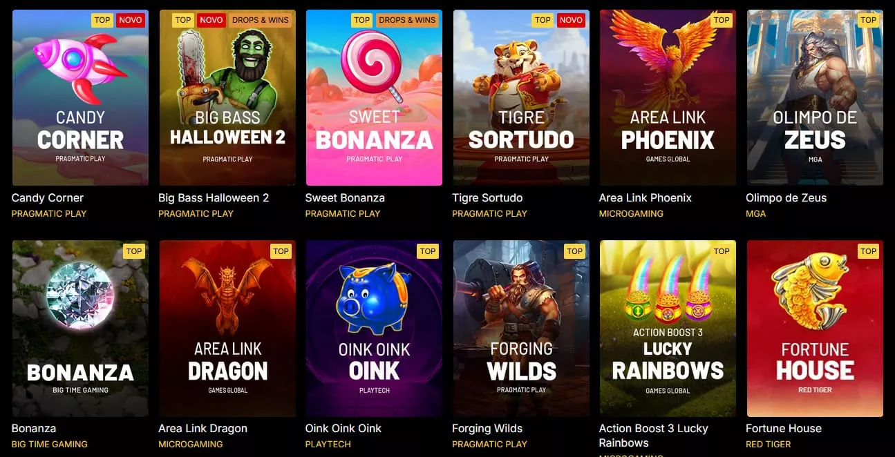 Biblioteca de jogos de casino